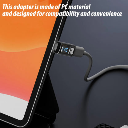 Digital Display USB Type C Stereo Connector, 40Gbps Right Angle Adapters, For iPhone 16 Pro Max Data Transfer