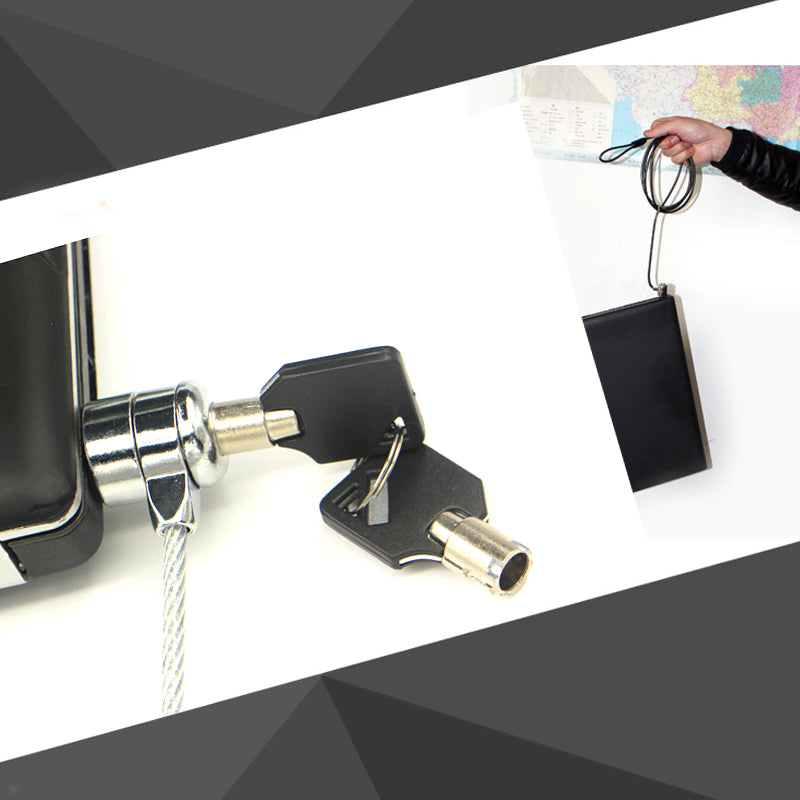 Notebook PC Laptop Anti Theft Lock, New Laptop Computer Security Cable Chain with Key, Universal Notebook Lock