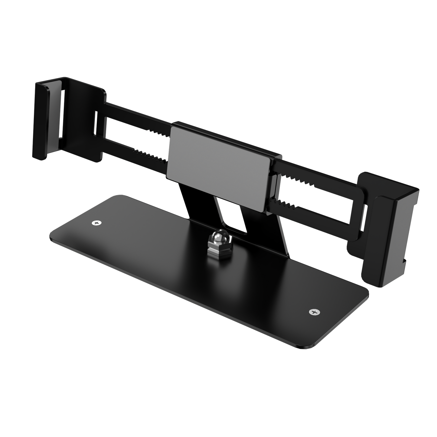 Anti Theft Aluminum Laptop Stand, Security Lock with Key, 13-19 inch Display Holder, Laptop Tablet Bracket
