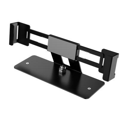 Anti Theft Aluminum Laptop Stand, Security Lock with Key, 13-19 inch Display Holder, Laptop Tablet Bracket