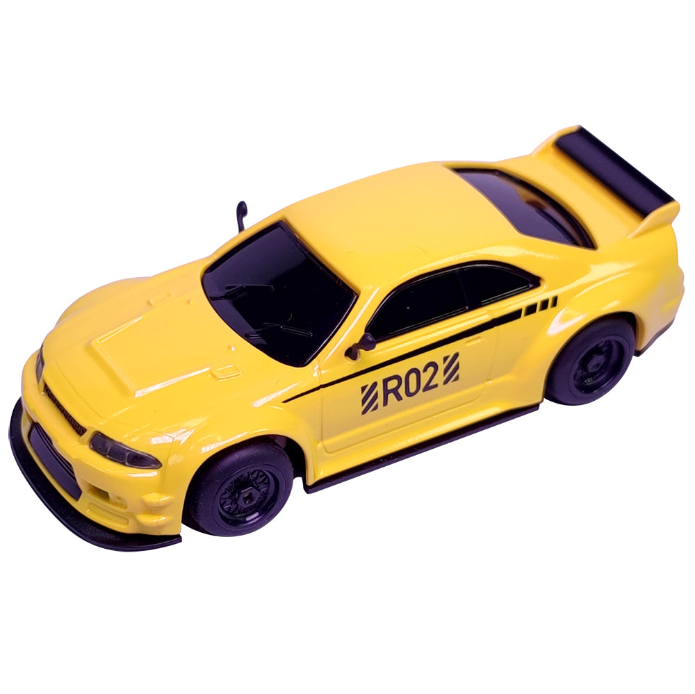 LDARC R02 Mini RC Sports Car, Scale Simulated Electric Remote Control Model, RTR for Adults & Childrens Tabletop Toy