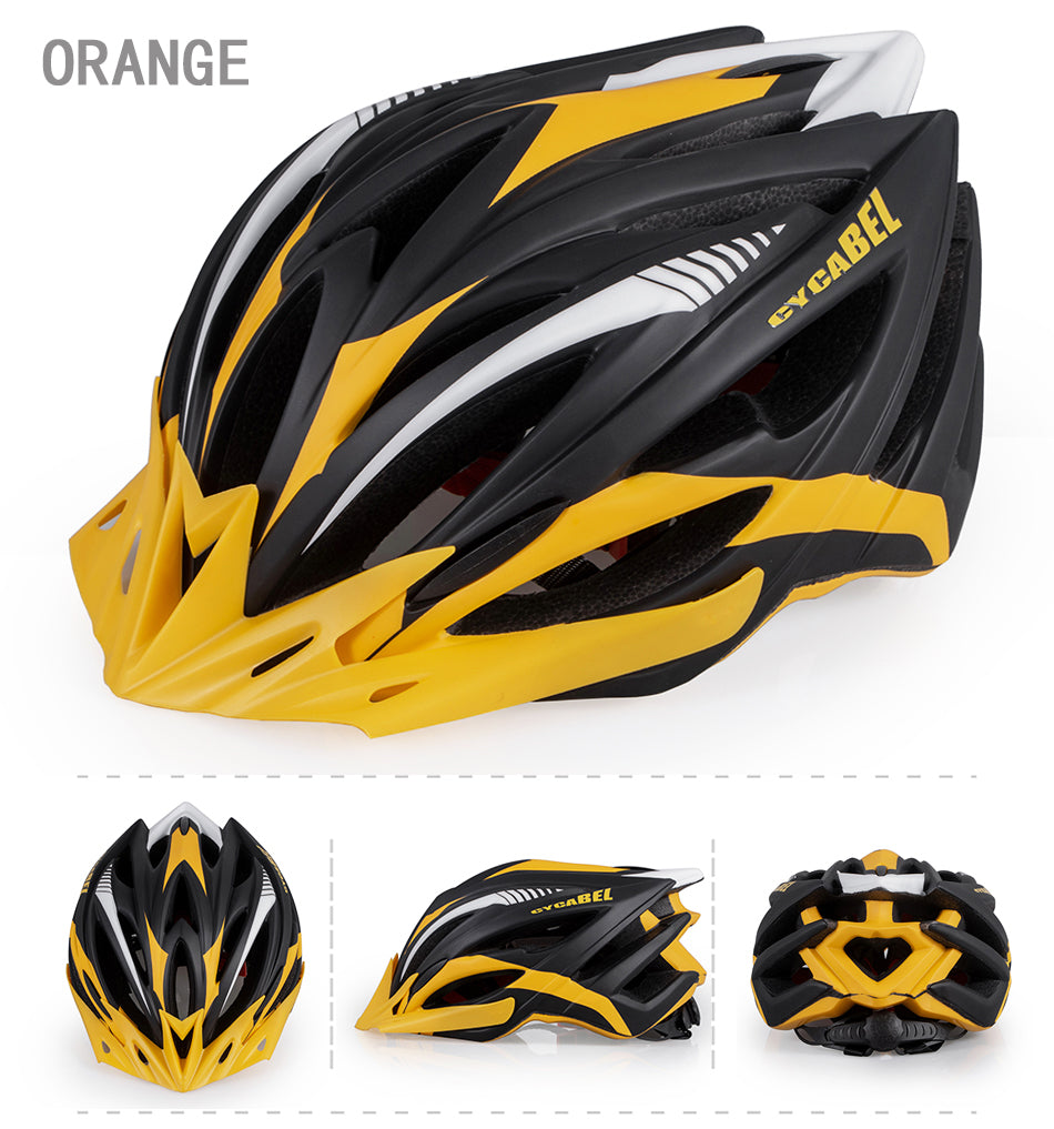 Bicycle Helmet for Women Men, New Ultralight Cycling Safety Cap, MTB Racing Bike Equipments Full Edge Wrap