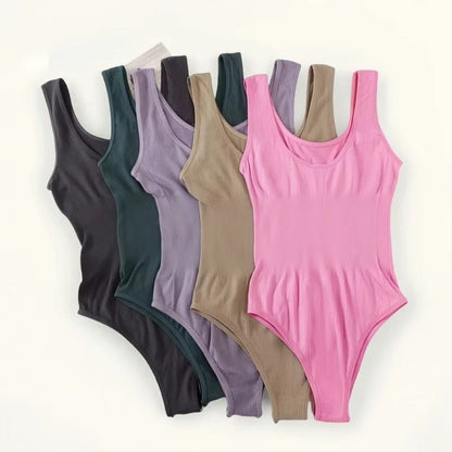 Women Seamless Non Wire Bra and Panties Shapewear Set