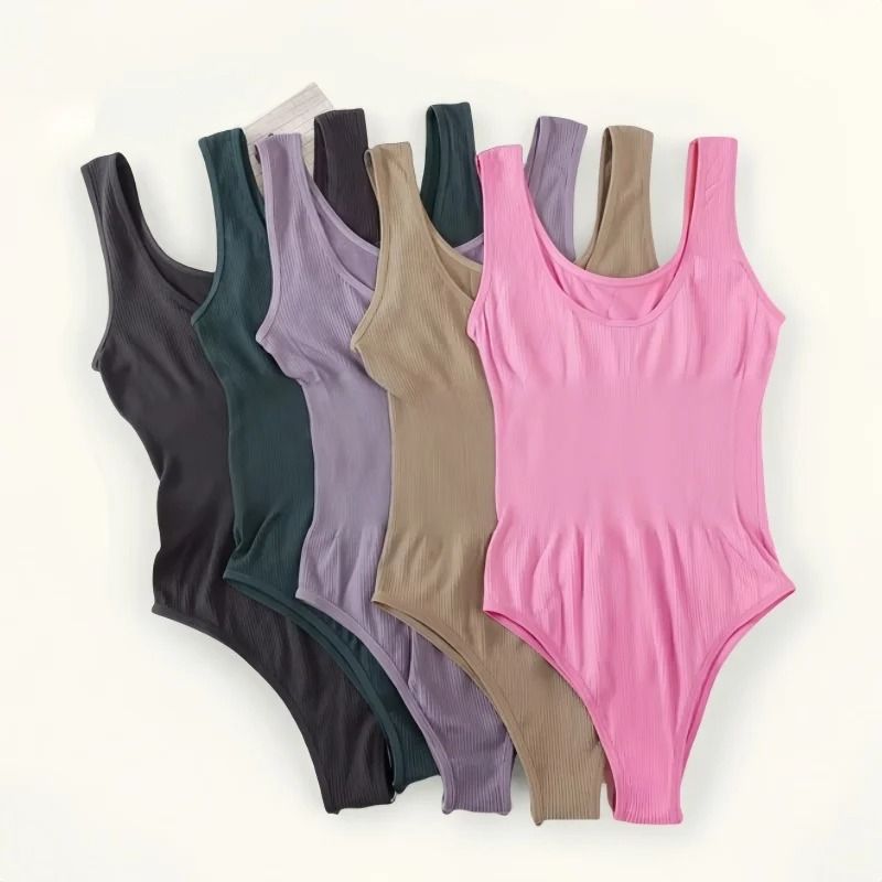 Women Seamless Non Wire Bra And Panties Shapewear Set 1