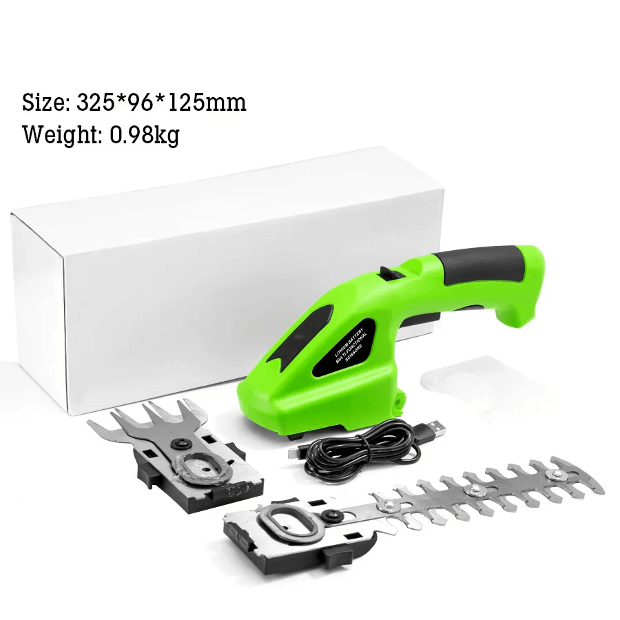 HILDA 2in1 Cordless Hedge Trimmer  Grass Shear 20V Electric Lightweight DualAction Blades For Garde 4