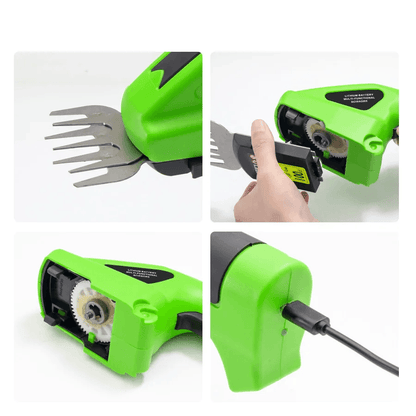 HILDA 2in1 Cordless Hedge Trimmer  Grass Shear 20V Electric Lightweight DualAction Blades For Garde 1