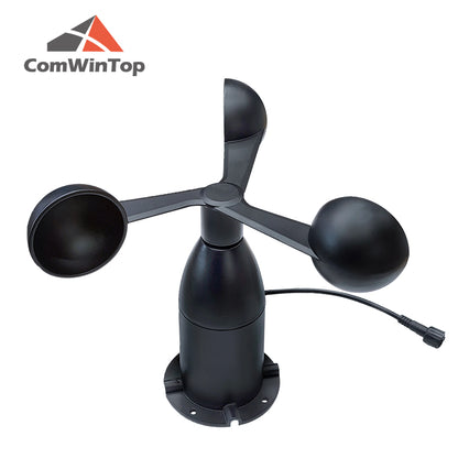 Professional 0-60m/s Aluminum Alloy Wind Speed Sensor, Anemometer with 4-20mA, 0-5V, 0-10V, RS485, and Pulse Output