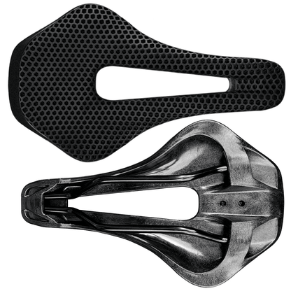 3D Printed Bicycle Saddle Ultralight Carbon Fiber HollowOut Design For MTB Gravel Road Bike Comfort 6