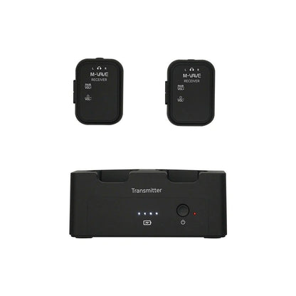 Wireless In Ear Monitor System With Transmitter And Two Receivers 1