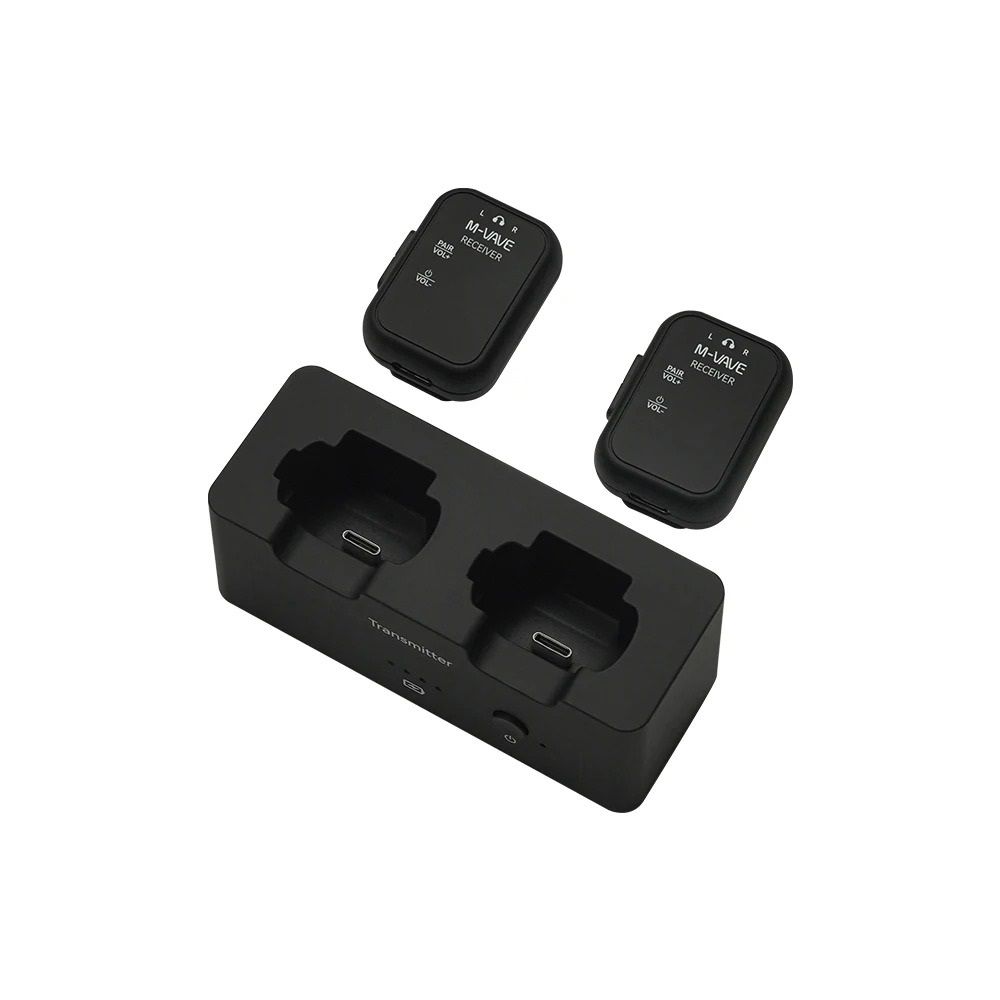 Wireless In Ear Monitor System With Transmitter And Two Receivers 5