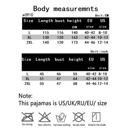 Warm Plus Size Flannel Pajamas With Hooded Bathrobe Design 5