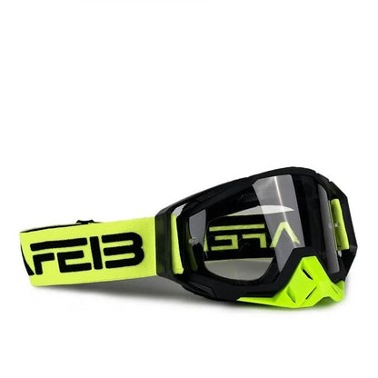 Ultimate Windproof Protection! Motorcycle Sunglasses for Men with Tear-off Film, Motocross, Skiing, Cycling & Off-Road