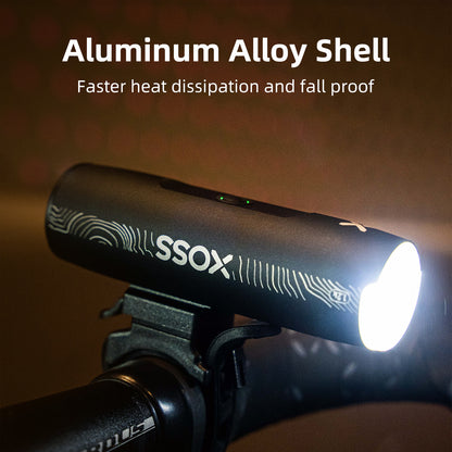 Bike Light XL Headlight Waterproof Rechargeable Front Lamp Ultralight Aluminum Bicycle Light  Flash 3