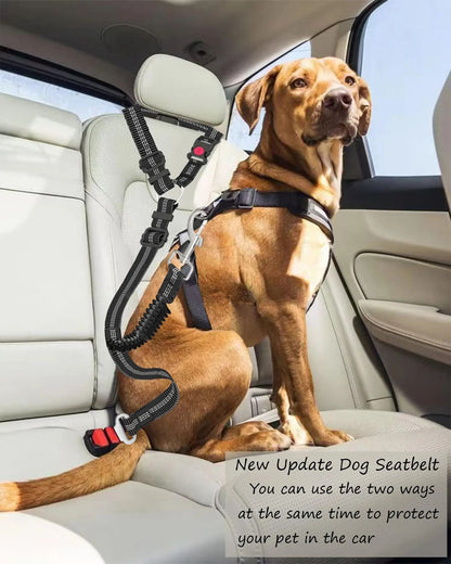 Adjustable Heavy Duty Dog Car Seat Belt 1