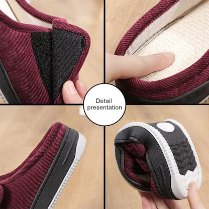 Men And Women Diabetic Slippers Adjustable Swollen Feet Slippers With Open Toe And Rubber Sole 5