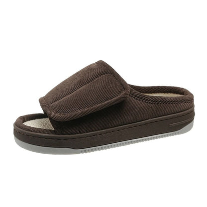 Men And Women Diabetic Slippers Adjustable Swollen Feet Slippers With Open Toe And Rubber Sole 6