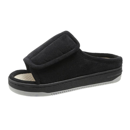 Men And Women Diabetic Slippers Adjustable Swollen Feet Slippers With Open Toe And Rubber Sole 8