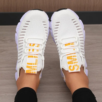 Lightweight Mesh Sports Shoes Breathable Soft Sole Walking Sneakers 5