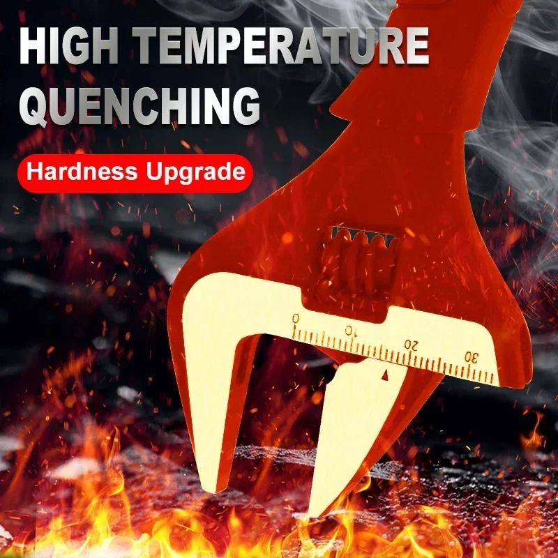 Adjustable Spanner Set With Swivel Measuring Tool 3