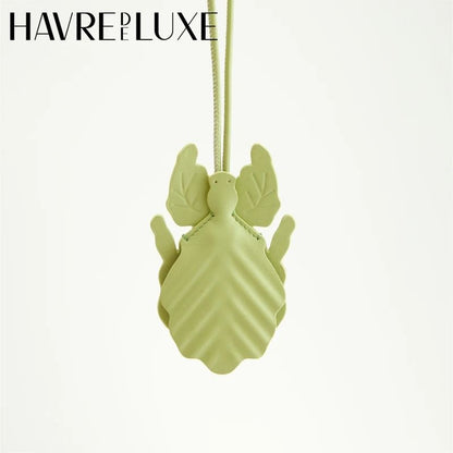 Leather Flower Bag Charm 10