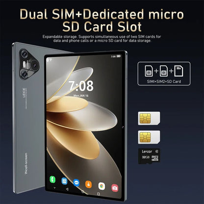 Pro Tablet 10 Inch Android 4K Dual SIM With Keyboard Option 5