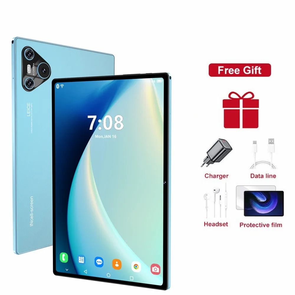 Pro Tablet 10 Inch Android 4K Dual SIM With Keyboard Option 8