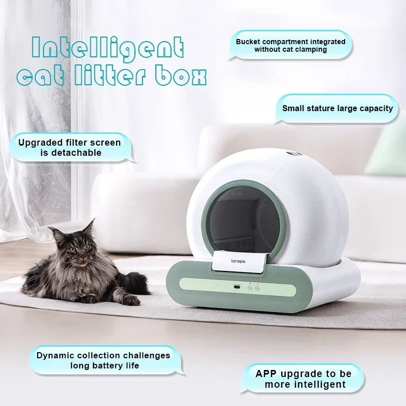 Smart Self Cleaning Cat Toilet