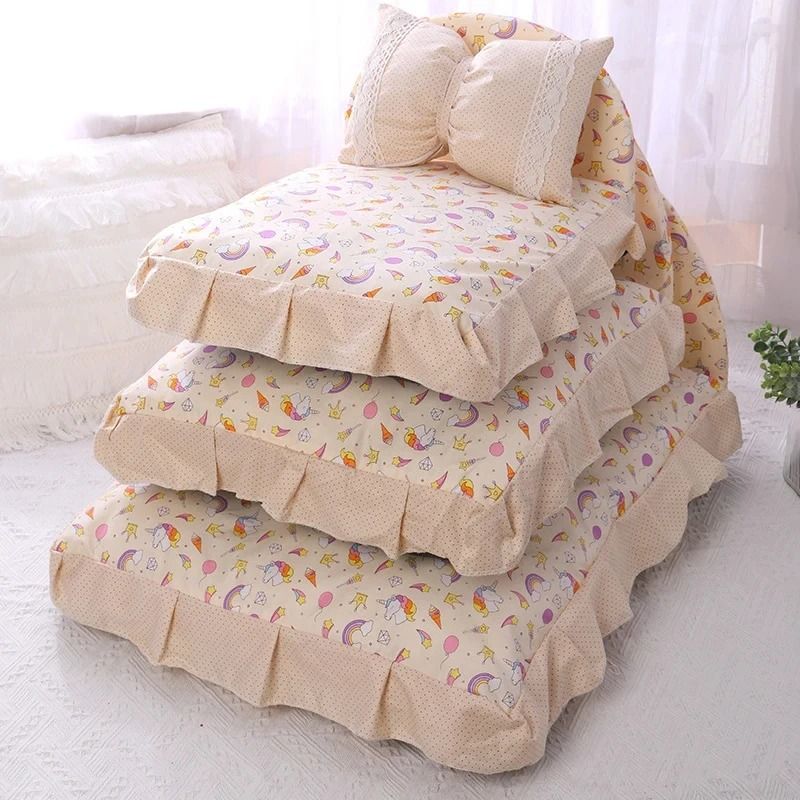 Adorable Bow Pet Bed With Pillow 5