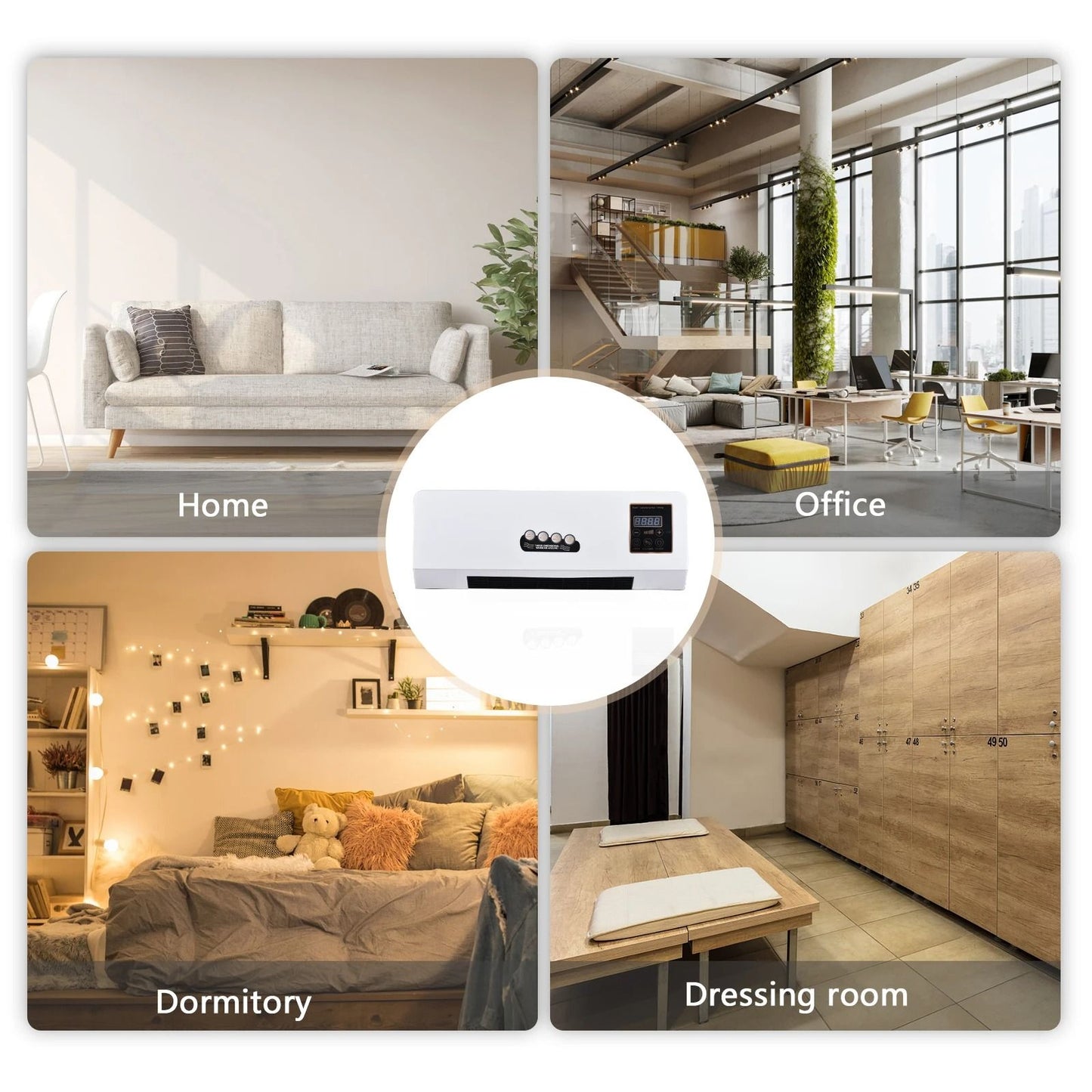 2 In 1 Wall Mounted Air Conditioner And Heater 2