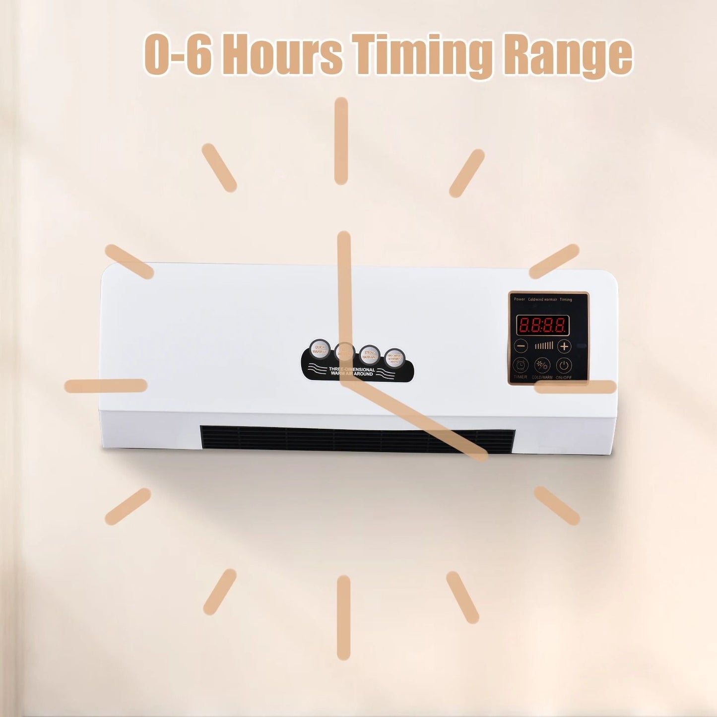 2 In 1 Wall Mounted Air Conditioner And Heater 3