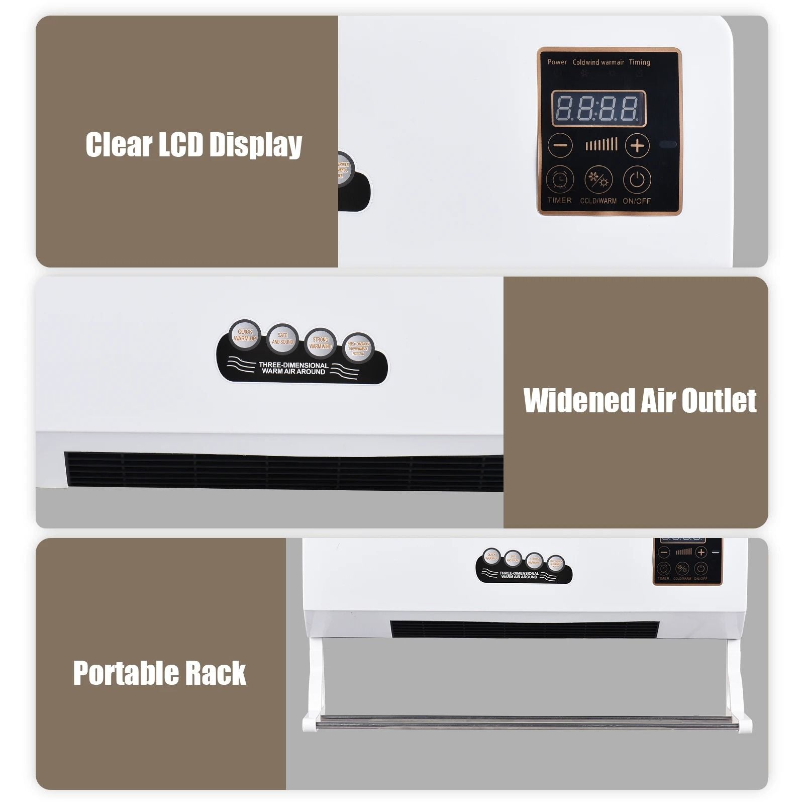 2 In 1 Wall Mounted Air Conditioner And Heater 5
