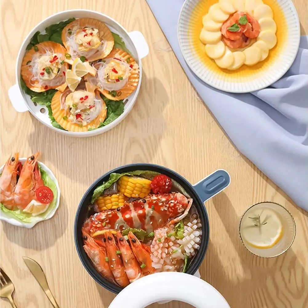 DoubleLayer Mini Electric Rice And Steam Cooker 4