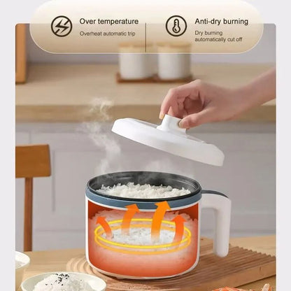 DoubleLayer Mini Electric Rice And Steam Cooker 5