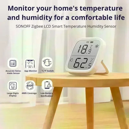 Sonoff SNZB 02D Zigbee Temperature And Humidity Sensor With LCD Screen 4