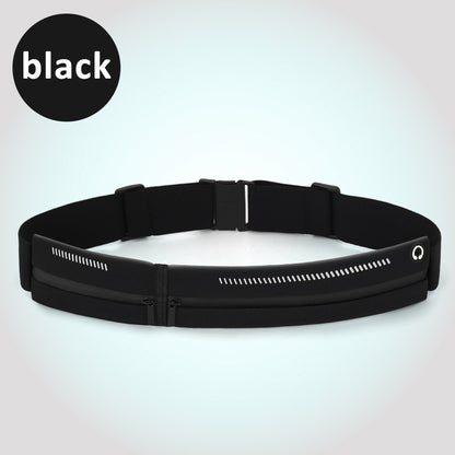 Running Waist Bag for Men Women Outdoor Sports, Elastic Thin Fitness Gym Bag, Money Phone Holder Jogging Training Pack