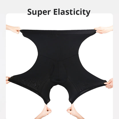 High Waist Men Tummy Control Shorts Body Shaper Compression Belly Trainer Slimming Boxer Shapewear  3