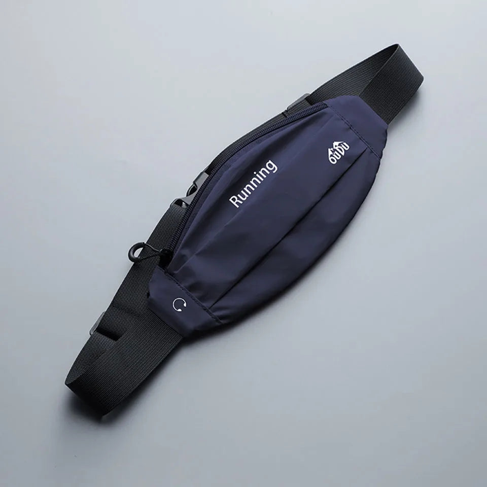 Sports Waist Bag Reflective Running Bag Pockets Waterproof Outdoor Waist Belts for Men Women Mobile Phone Case Holder