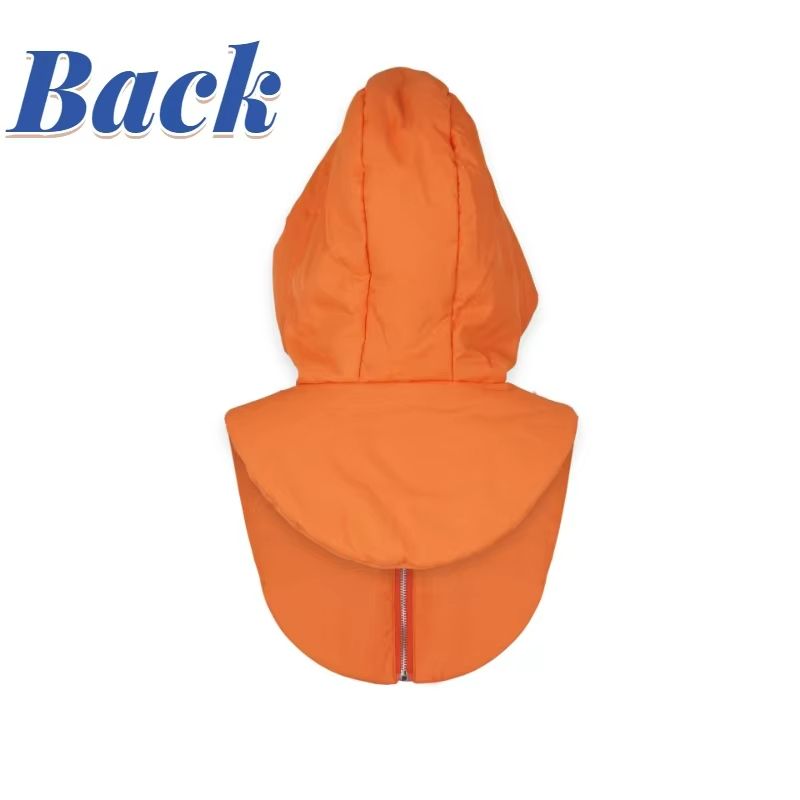 Winter Cotton Thickened Hooded Jacket With Scarf  Beanie  Windproof Snow Protection For Men And Wom 4