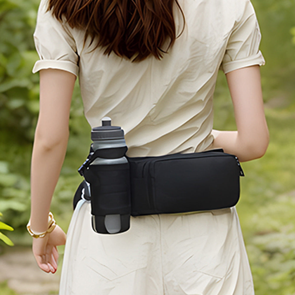 Nylon Ultra Light Running Sports Waist Bag, Outdoor Kettle Shoulder Bag, Cycling Waist Bag, Wear-Resistant Phone Pouch