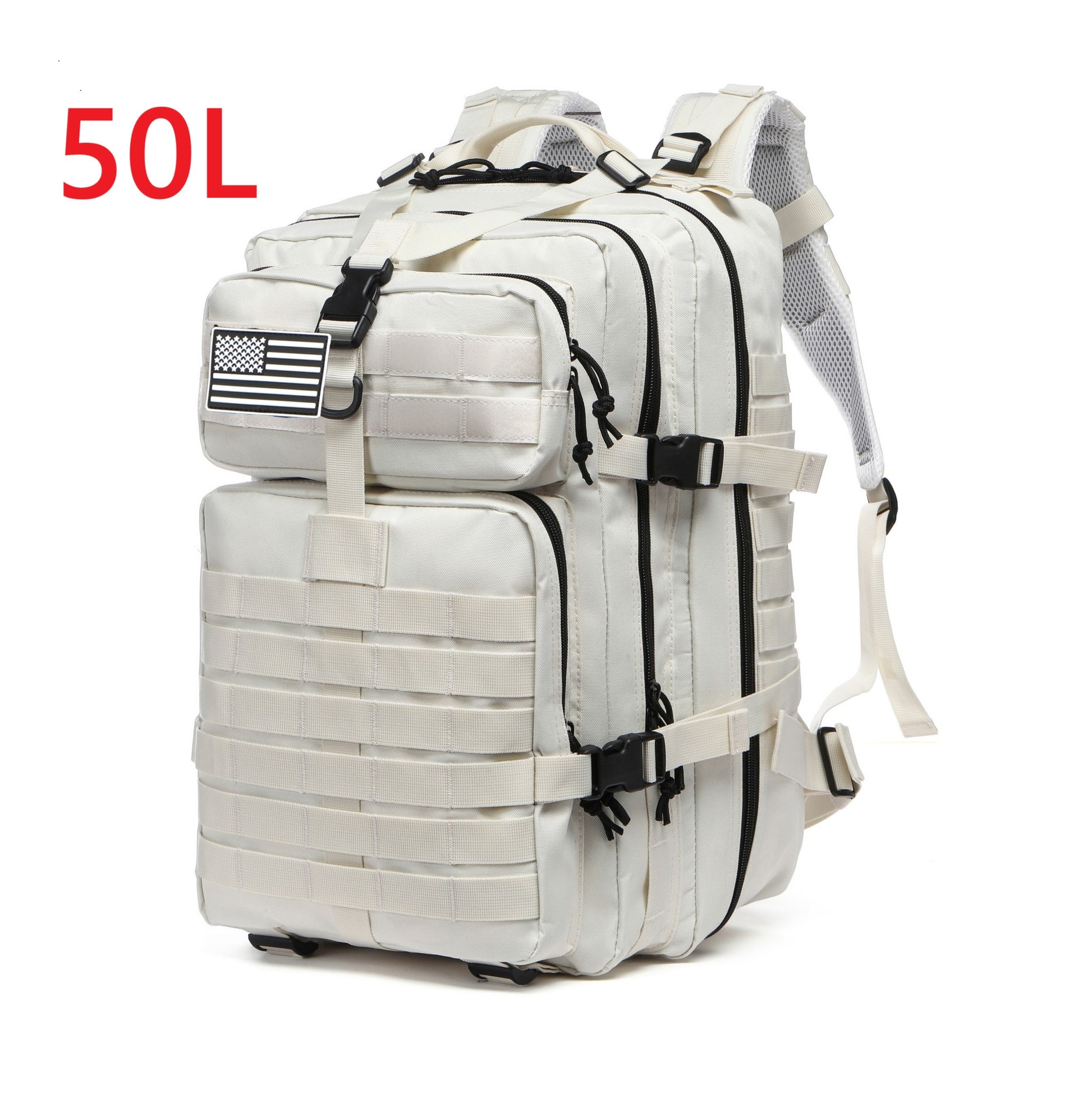 Waterproof Tactical Backpack Sturdy Nylon Hiking Camping Trekking Fishing Hunting Sports Bag Outdoo 10