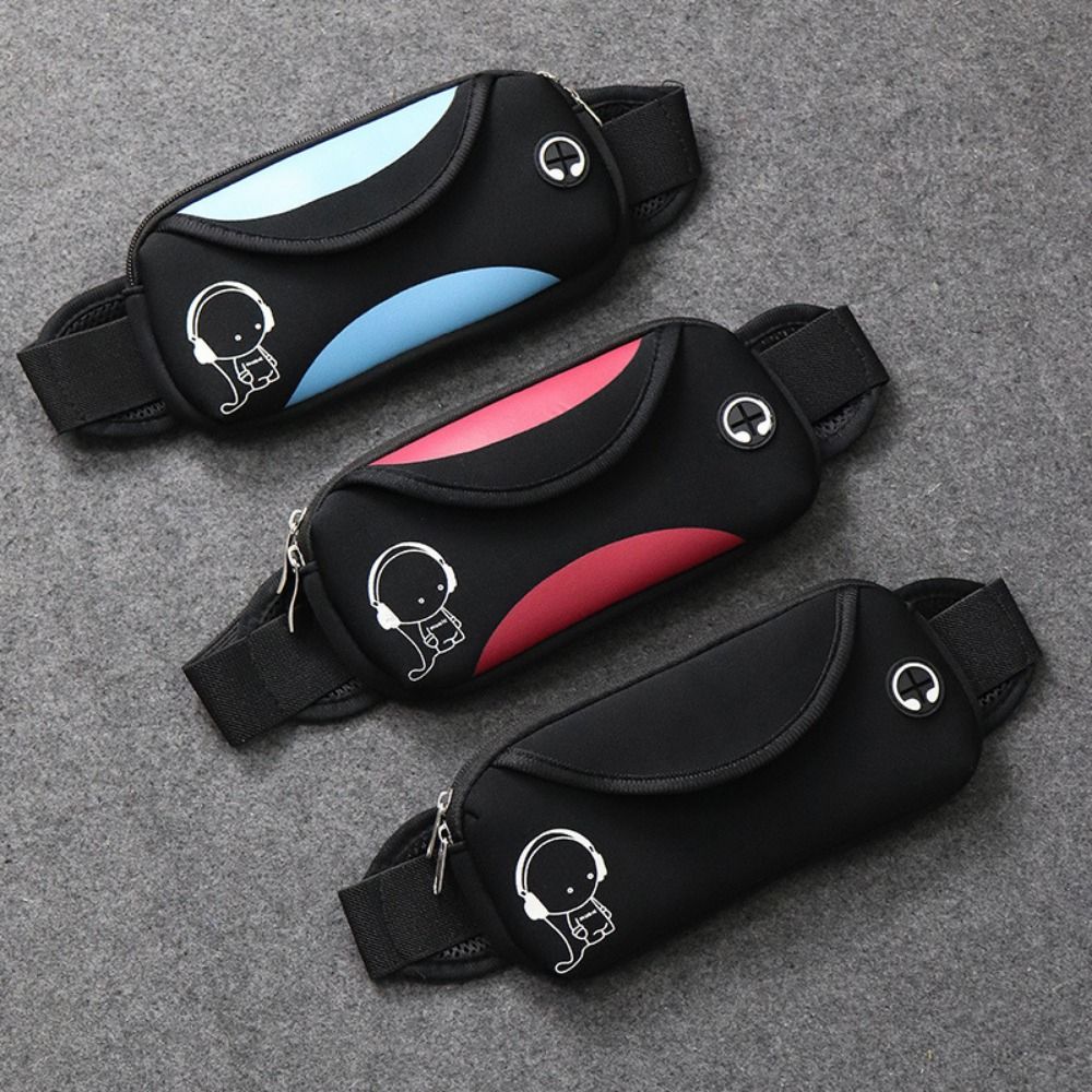 Lightweight Adjustable Marathon Jogging Bag Waterproof Running Waist Bag Reflective Portable Sports 4