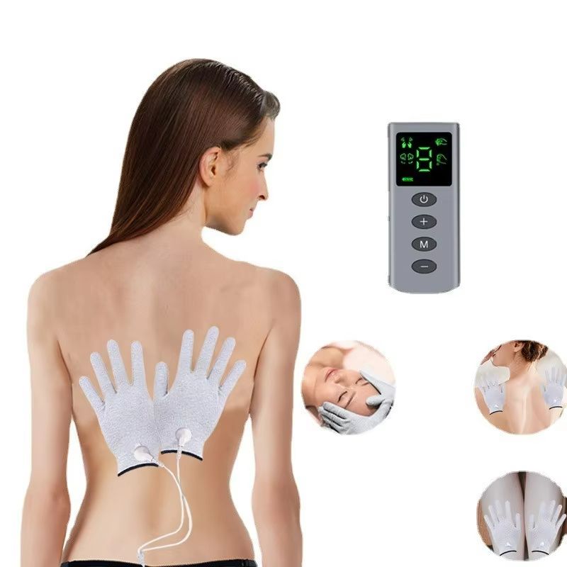 EMS TENS Muscle Stimulator  Digital Therapy Machine With 4 Modes  9 Intensity Levels 1