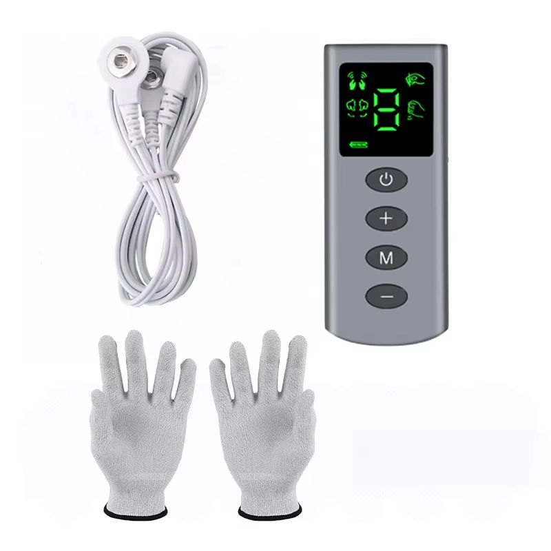 EMS TENS Muscle Stimulator  Digital Therapy Machine With 4 Modes  9 Intensity Levels 6