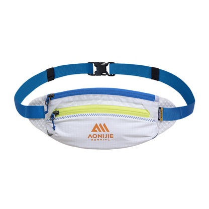 Moisture Wicking Running Waist Bag Belt, Fanny Pack for Workout Marathon Race, Waist Storage Belt for Women Men