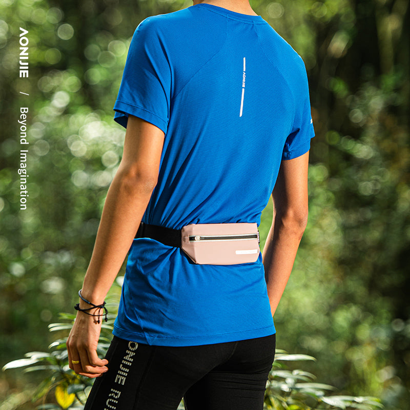 Lightweight Running Waist Pack For Jogging Fitness Unisex Sports Belt For Gym Hiking Cycling Mounta 1