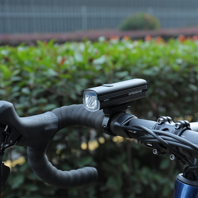 Bicycle Light Lumen Bike Headlight USB Rechargeable Power Bank Flashlight For MTB Road And Handleba 5
