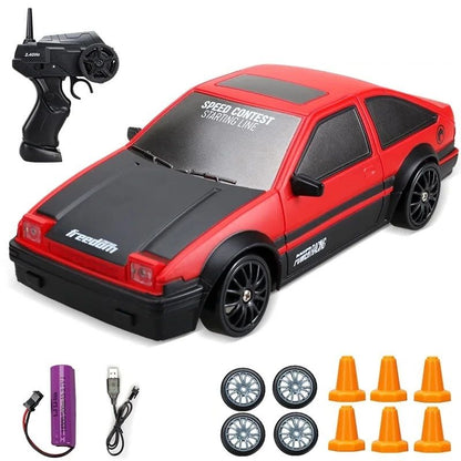 4WD Drift Car Remote Control Racing Car Toy For Kids Adults High Speed Drift Vehicle With LED Light 6