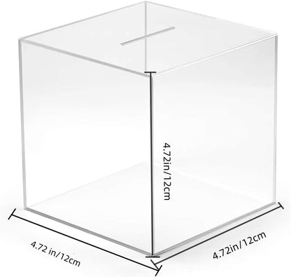 Clear Acrylic Piggy Bank For Adults  Break To Open Money Saving Bank 1