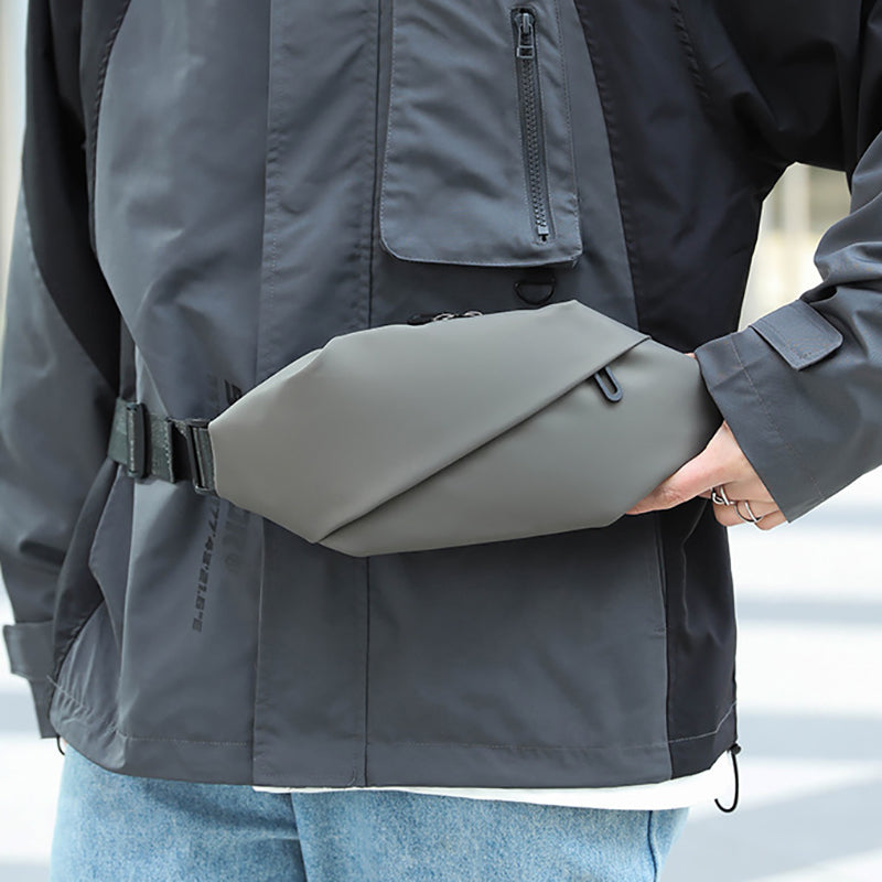 Men Women Multi Pockets Waist Belt Bag, Waterproof Zipper Running Bags, Hiking Camping Phone Earphone Storage Pack