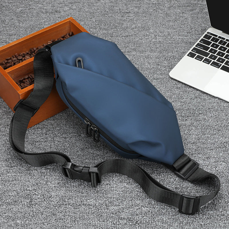 Men Women Multi Pockets Waist Belt Bag, Waterproof Zipper Running Bags, Hiking Camping Phone Earphone Storage Pack